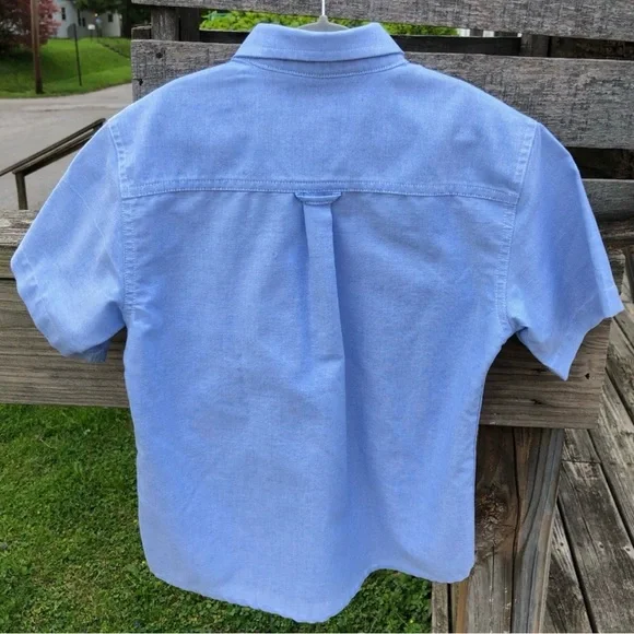 •George Boys Chambray Blue Button Up Shirt! EUC! - Picture 4 of 7